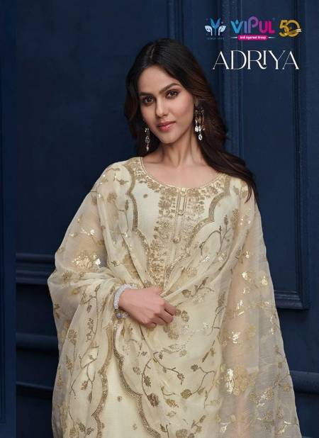 Adriya By Vipul Organza Chiffon Salwar Kameez Suppliers In India